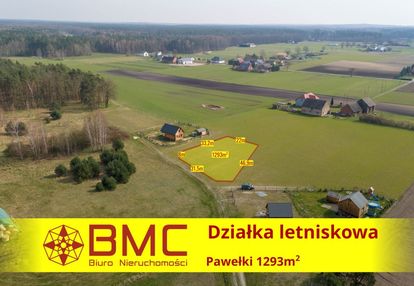 Działka letniskowa pawełki 1293m2