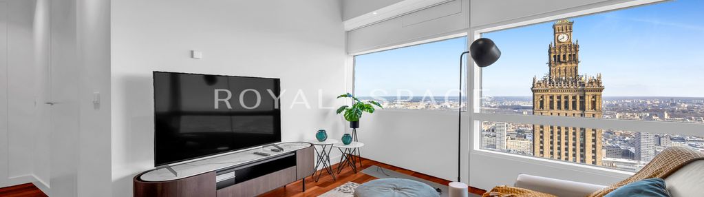 Apartament z widokiem na pałac kultury | złota 44