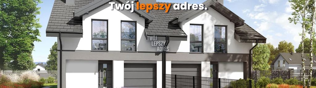 Nowy dom z garażem i dużym ogrodem, 5 pokoi