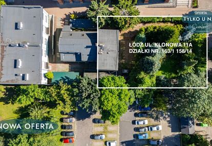 Działka inwestycyjna – łódź, ul. klonowa 11a