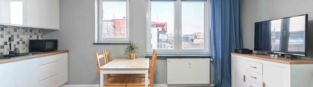 Atrakcyjne 2 pokojowe mieszkanie w centrum gdańska