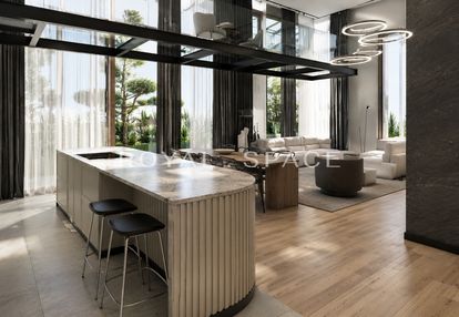 Penthouse przy błoniach z tarasem na dachu