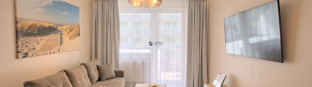 Uzdrowisko bliżej morza 2 pokoje, duży balkon