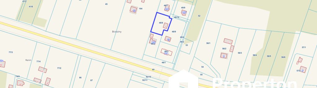 Działka 1312 m² przy lesie | mn/u | blisko a2