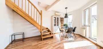 Dwupoziomowe mieszkanie na strzeszynie + parking