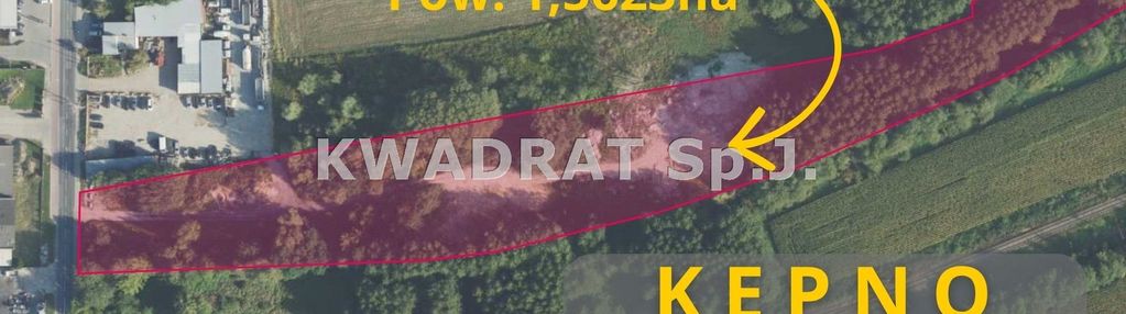 Działka inwestycyjna o pow. 1,5623ha - kępno
