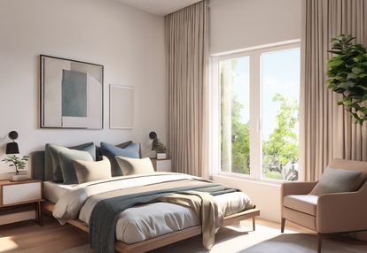 Trzypokojowy apartament z tarasem na dachu