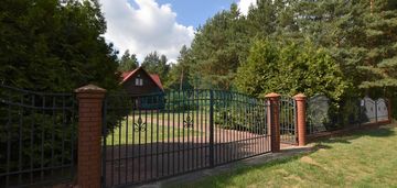 Działa budowlana z domem całorocznym koło pilicy