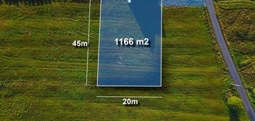 Działka budowlana 1166m2 w lipnicy wielkiej