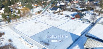 Działka 1000 m² mpzp kajetany, gm. nadarzyn