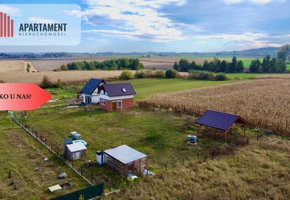 Działka z murowanym domkiem 35m2. blisko wrocławia