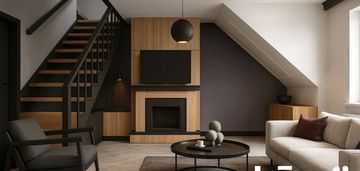 Zamość – 2 poziomy, kominek, balkon, garaż