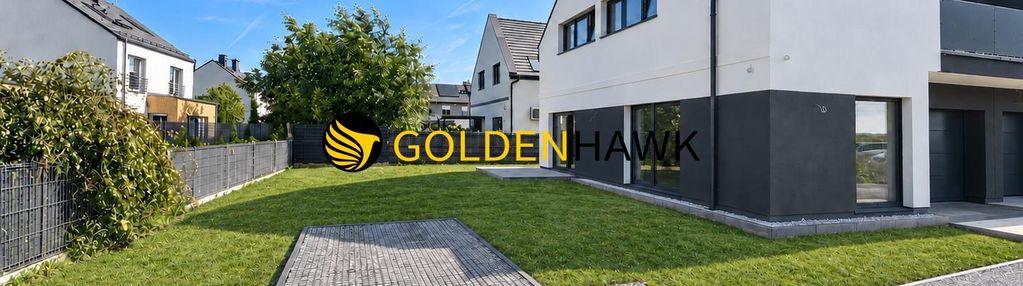 Bliźniak premium, działka 428 m, garaż, gumieńce.
