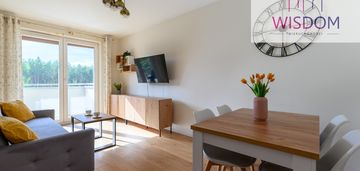 2 pokoje z widokiem na las | balkon | 3 piętro |
