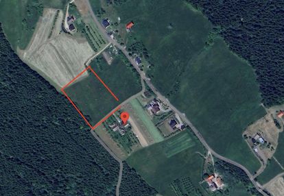 Wysokie gmina limanowa działka widokowa pod lasem – beskid wyspowy, 17,61 ara