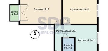 Zielona okolica, mieszkanie 2 pokoje, do wejścia