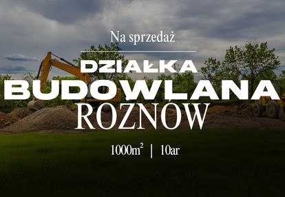 Działka budowlana - okolice jeziora rożnowskiego