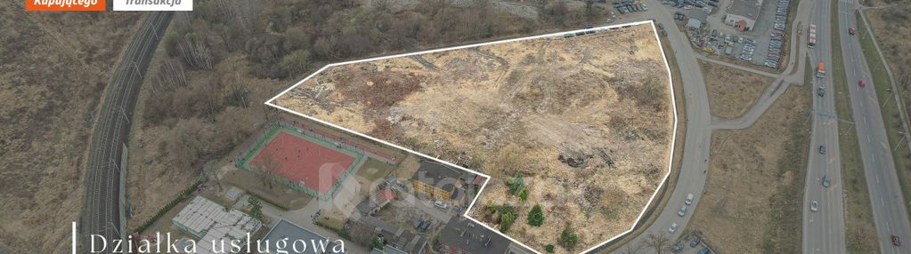 Działka budowlana 1,26 ha p/u - gdańsk rudniki