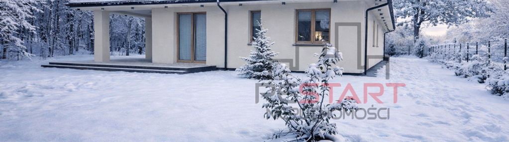 Nowoczesny dom parterowy, wysoki standard.