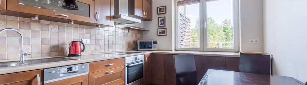 Wynajem 2pok, balkon z widokiem na las + garaż