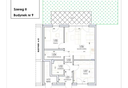 Nowe mieszkanie 3 pok, ogród, widzino, kobylnica
