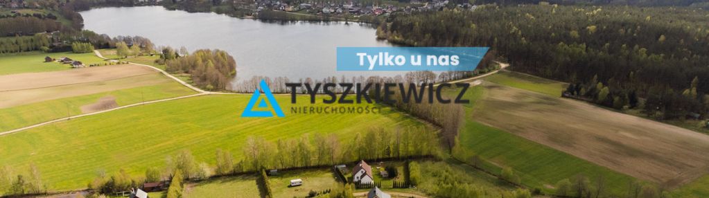 Działka nad jeziorem! prąd na działce