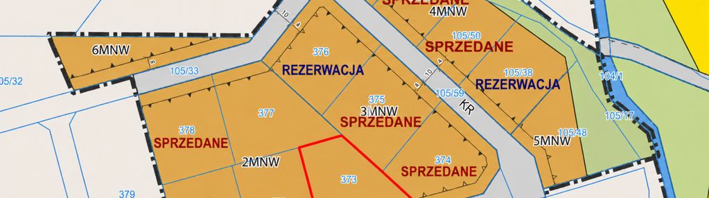 Działka budowlana mpzp | 158 m2 | trzcielin