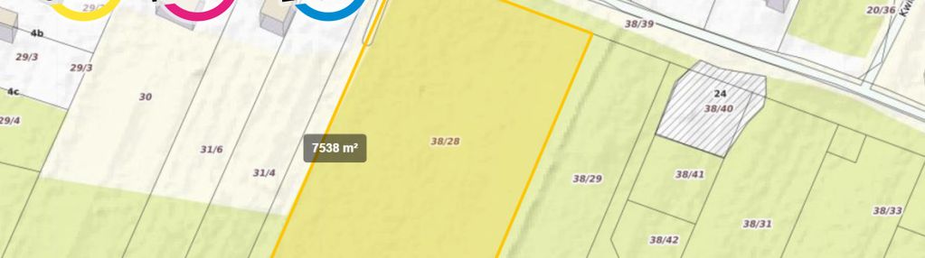 Działka inwest. / mieszk. gd. osowa ul myśliborska