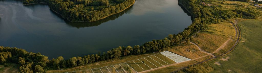 Działki nad jeziorem raduń, blisko pole golfowe