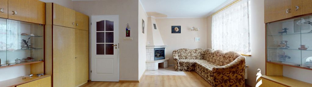 Spokojna okolica blisko zalewu piękne widoki