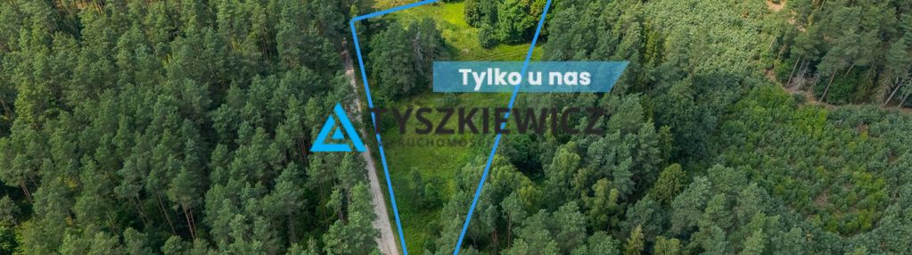 Duża działka w dobrej –  teren w otoczeniu natury