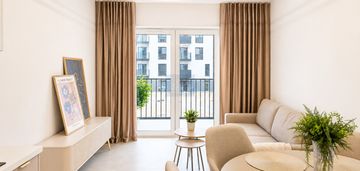 Nowe 3 pokoje/1 piętro/balkon i garaż podziemny