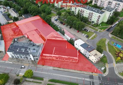 Działka 4540m2, handlowo-usługowa busko-zdrój.
