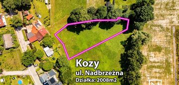 Widokowe 20 arów w kozach | urocza lokalizacja