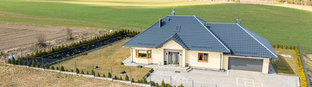 Dom wolnostojący z garażem | parterowy | 4 pokoje