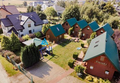 Działka zabudowana domkami - świetna inwestycja