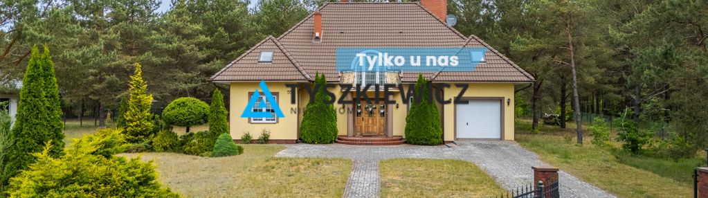 Przestronny, pięknie położony dom z lasem, krzyż