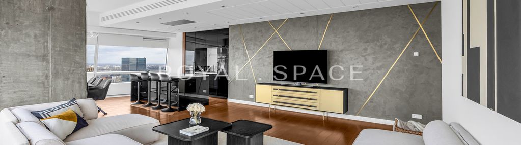 Panoramiczny apartament na 23 piętrze | złota 44