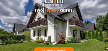 3 pok. budynek dwulokalowy, garaż,ogród-kostrze