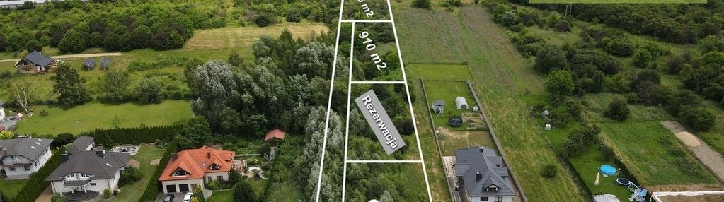 Działki budowlane / 910m2 / ul. załogi / błeszno
