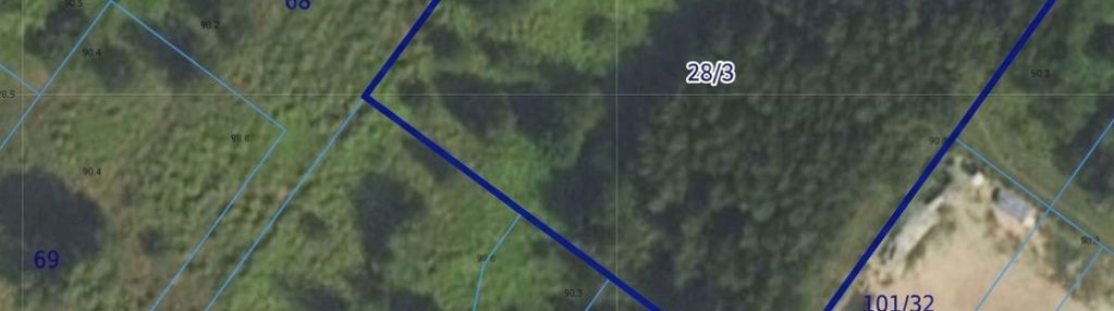 Zalesiona działka 2750m2/kampinos/media w drodze
