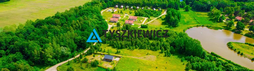 Barkocin-działka w 1. linii brzegowej jeziora
