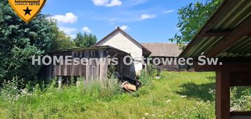 Działka 6500 m2 + budynki gospodarcze i fundamenty