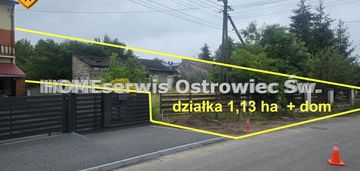 Nieruchomość inwestycyjna dom + działka 1,13 ha.
