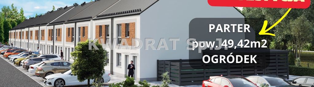 Kępno - mieszkanie o pow. 49,42m2 + ogródek