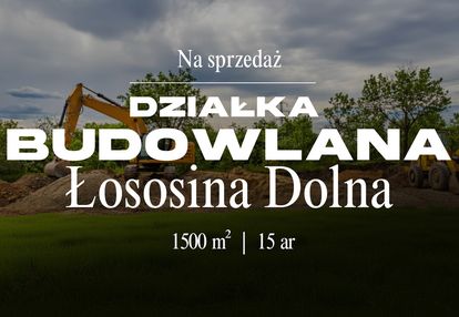 Działka budowlana | 15 ar | łososina dolna
