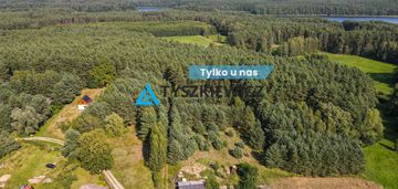Działka wśród natury-lasów i jezior- osiek
