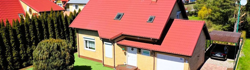 Grzybowo 500 m od plaży, dom 134 m² + garaż