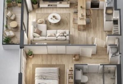 2-pokojowe mieszkanie na mokotowie