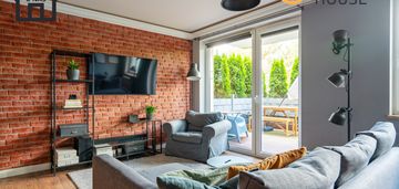 3 pok / duży salon / nowe budownictwo / 2 ogródki